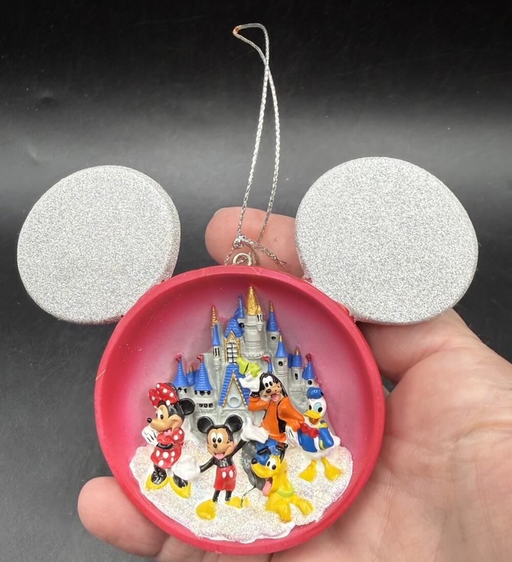 Walt Disney World Christmas Ornament Mouse Ears Castle Celebrate Everyday LO29